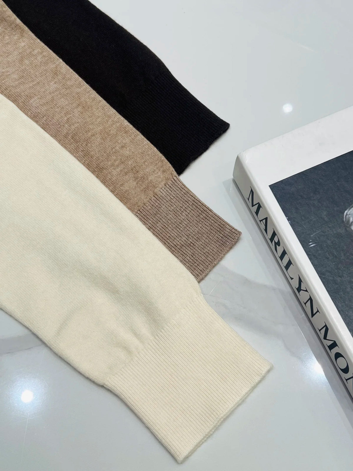 Cozy Soft V Neck Casual Loose Fit Knit Pullover Sweater For Women