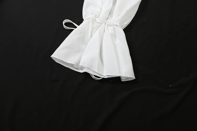 Stacked Ruffle Bandage Mini Dress
