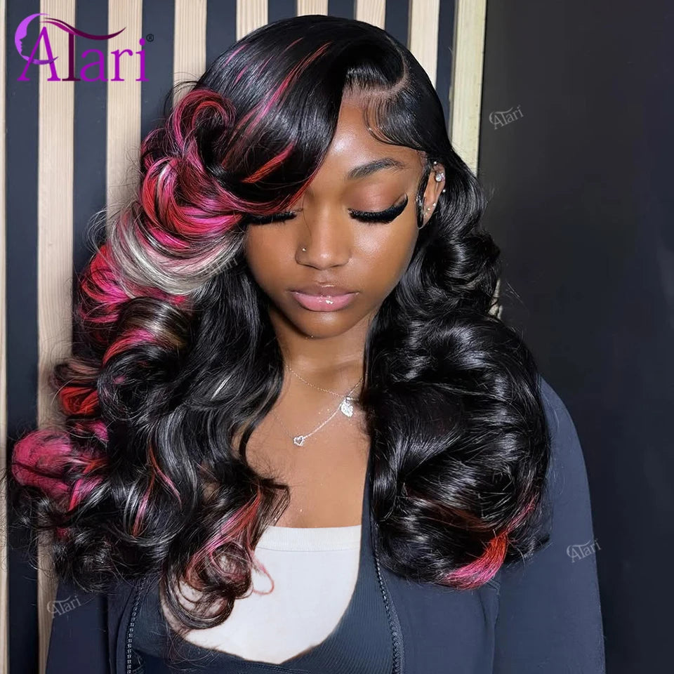 Two Tone Body Wave Human Hair Wig