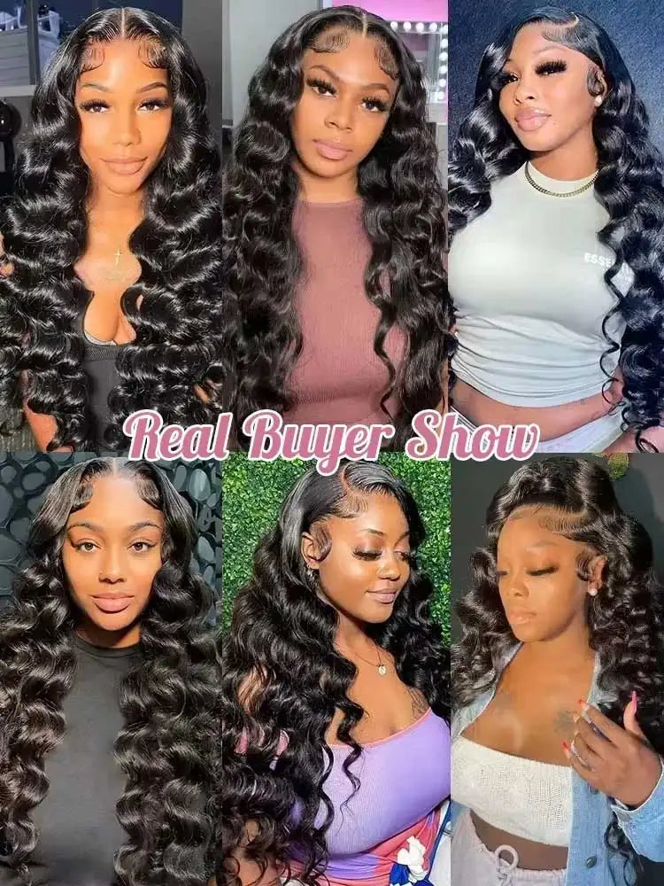 Premium Extra Long Deep Wave Lace Front Wig for Women
