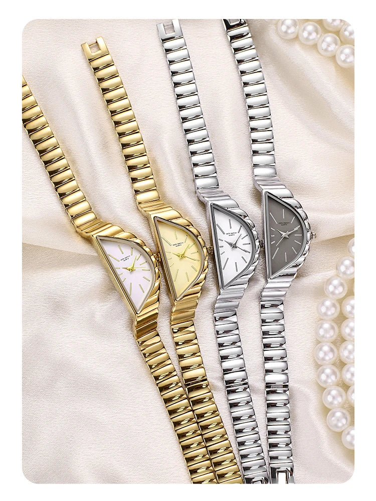Vintage Irregular Case Quartz Watch