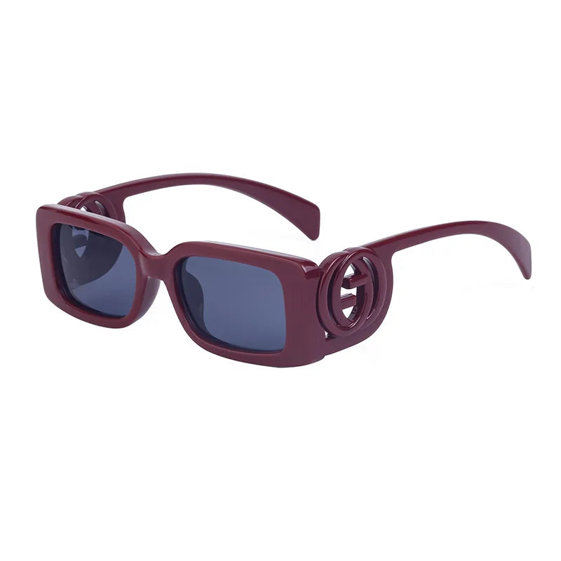 Oversized Square Gradient Sunglasses