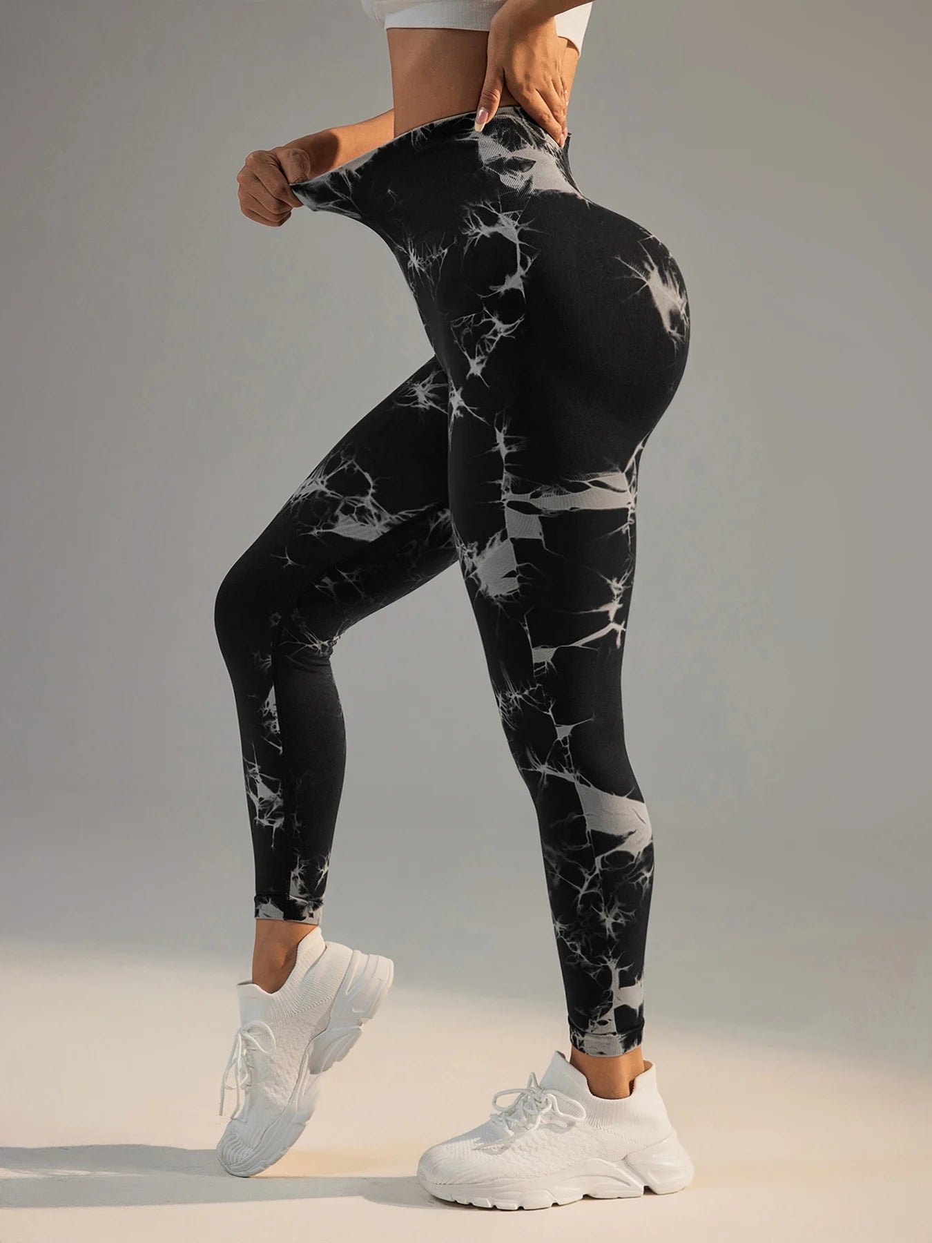 Tie Dye Seamless Leggings