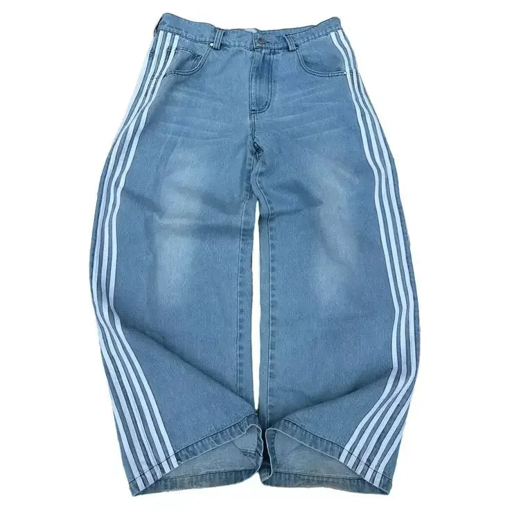 Low Waist Y2K Wide Leg Jeans