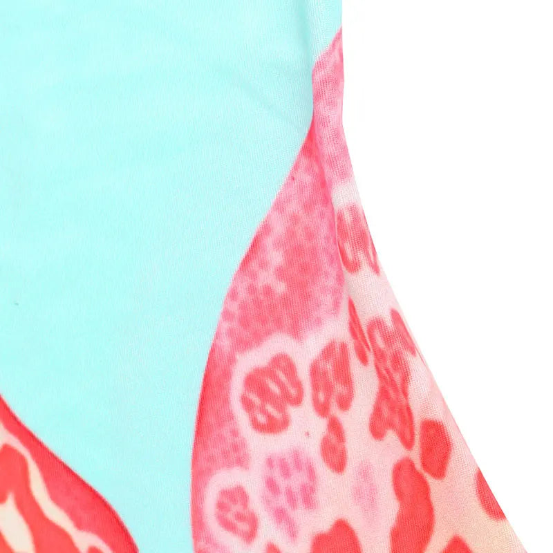 Summer New Women's Dresses Casual Slim Streetwear Fashion Print Maxi Dress Elegant Lady Sexy Backless Sleeveless Dress Clothing