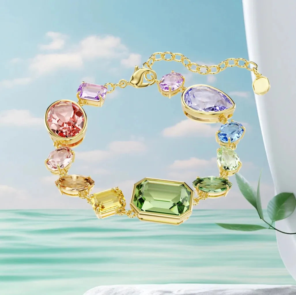 Mixed Cut Crystal Jewelry Set
