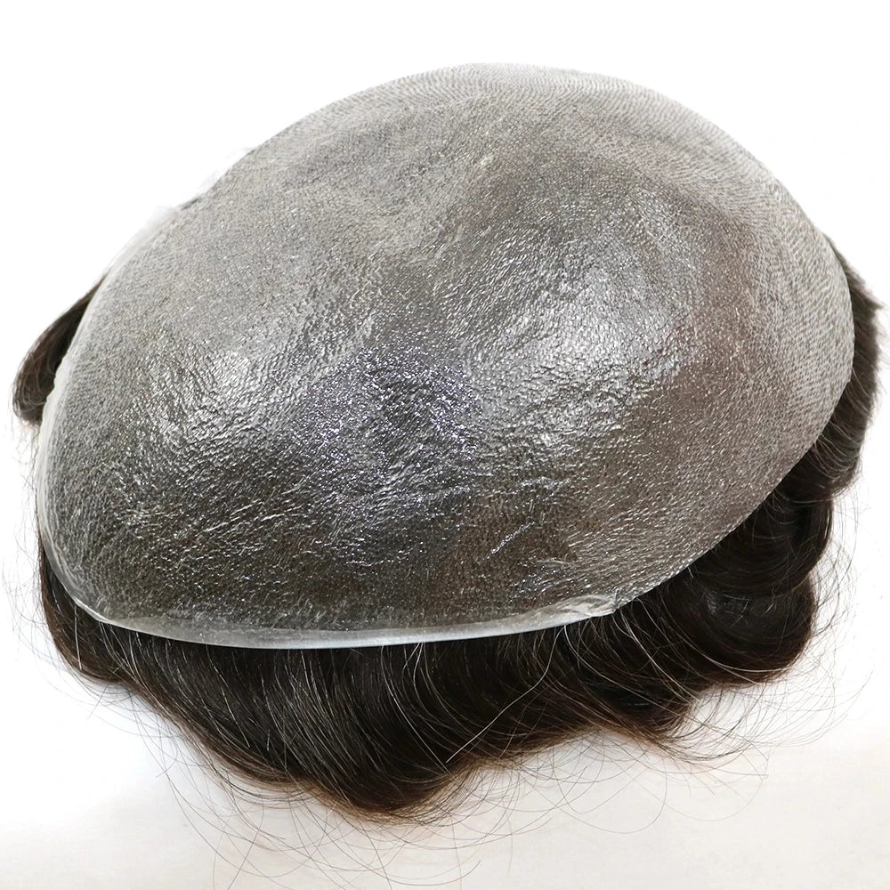 Ultra Thin Natural Hair Toupee Replacement System for Women