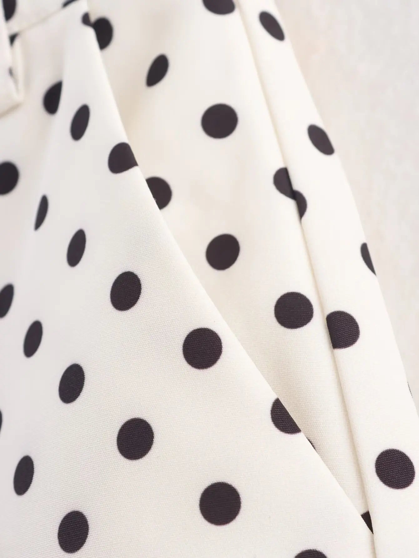 Autumn Retro Polka Dot Long Sleeve Jacket for Women