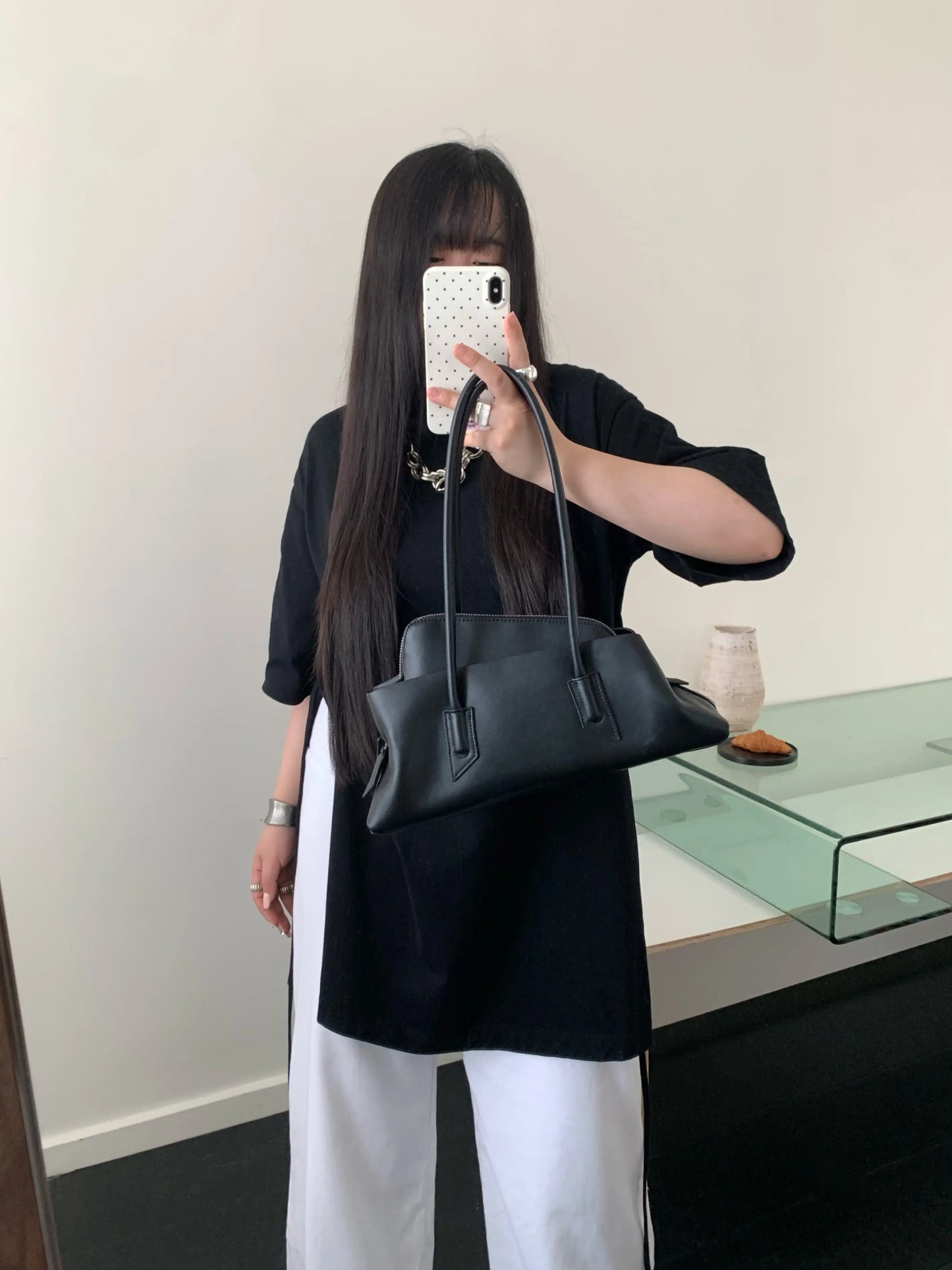 Retro Crocodile Pattern Large Capacity Tote Bag Design Women's Pleated  Leather Shoulder Bag Female Daily Commuter Bag 2025
