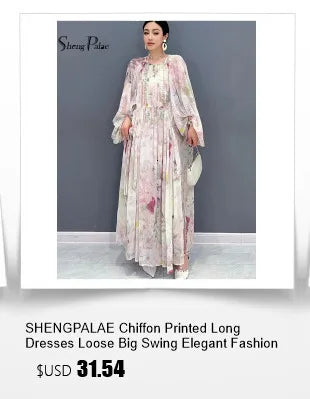Loose Fishtail Mid-Calf Dress