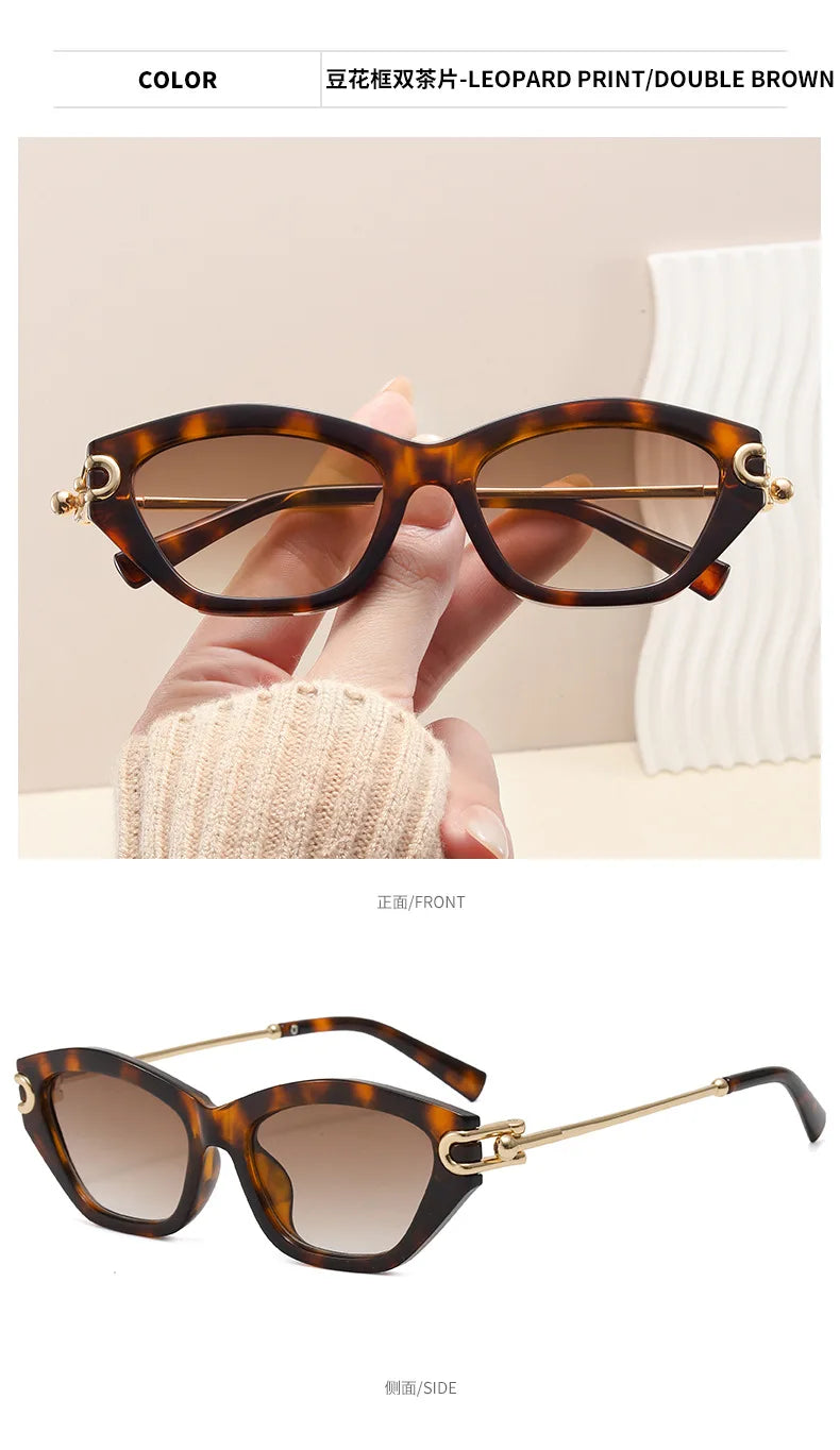 Knot Detail Cat Eye Sunglasses