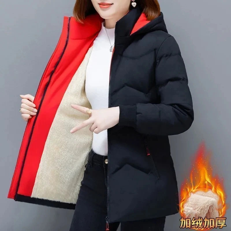 Slimming Winter Hooded Parka