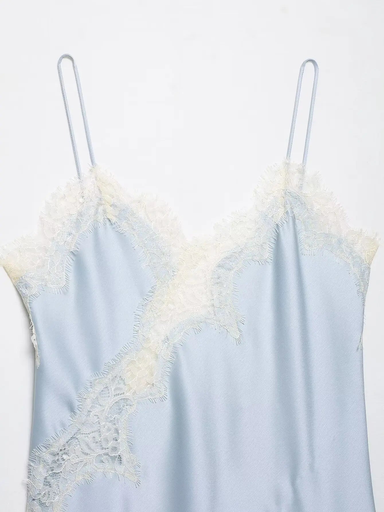 Elegant Lace Backless Asymmetrical Sleeveless Camisole for Women