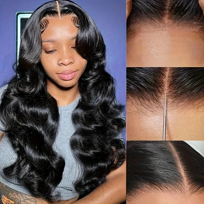 Pre-Plucked Body Wave Lace Wig with Baby Hair for Women