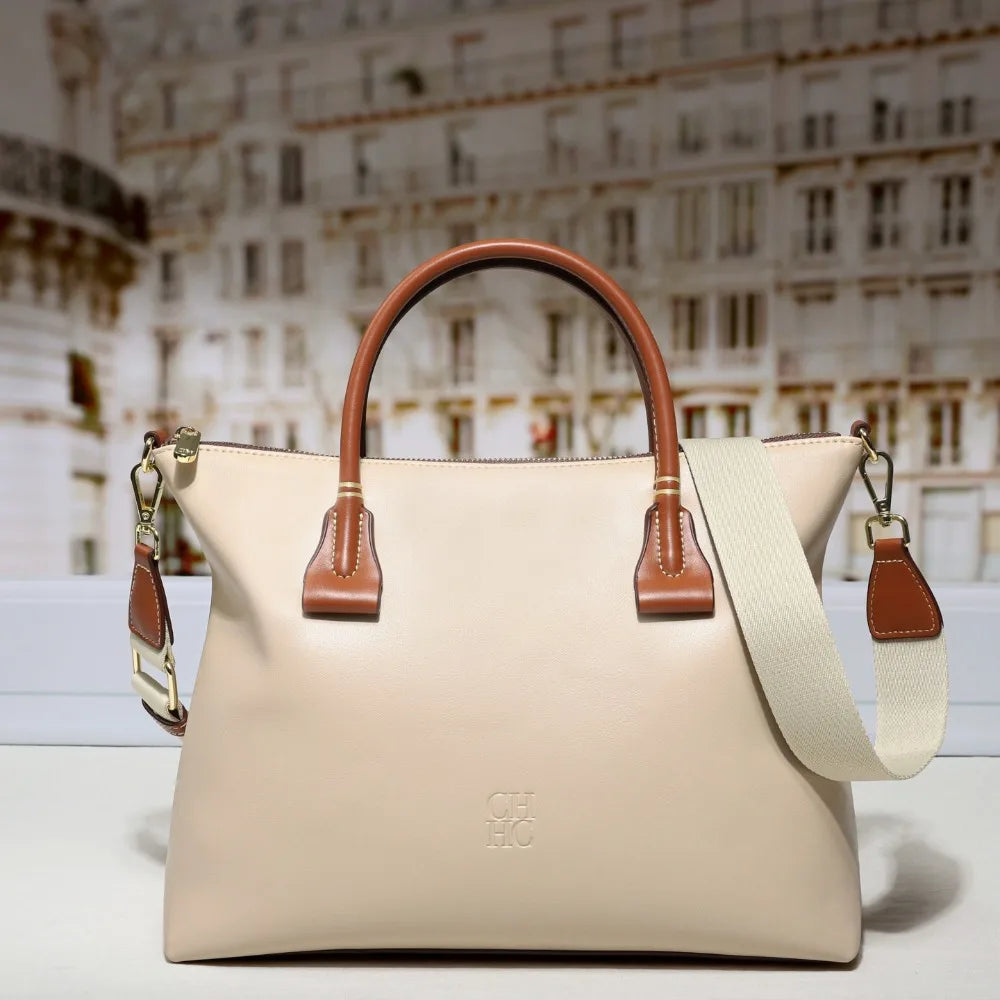 Wide Strap Crossbody Shoulder Bag