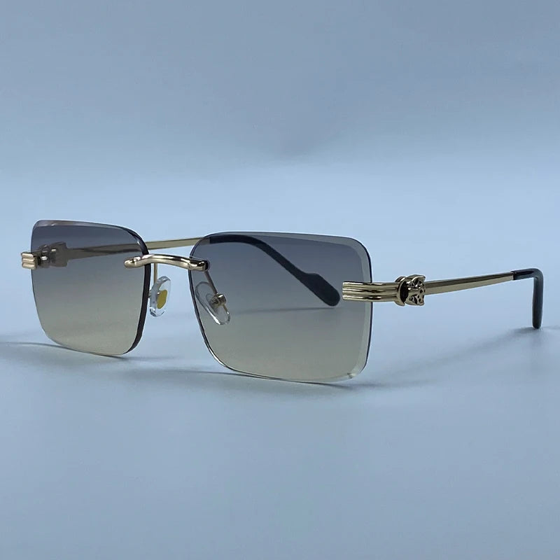 Rimless Photochromic Sunglasses