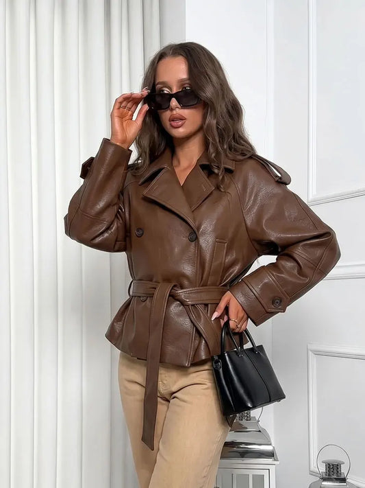 Oversized Double Breasted Jacket
