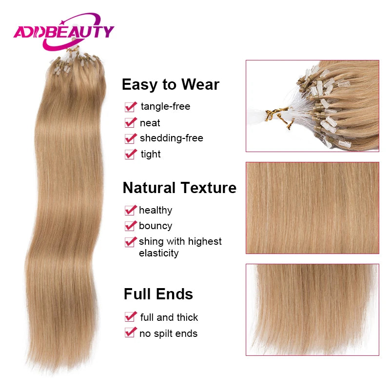 Invisible Straight Human Hair Extensions for Women