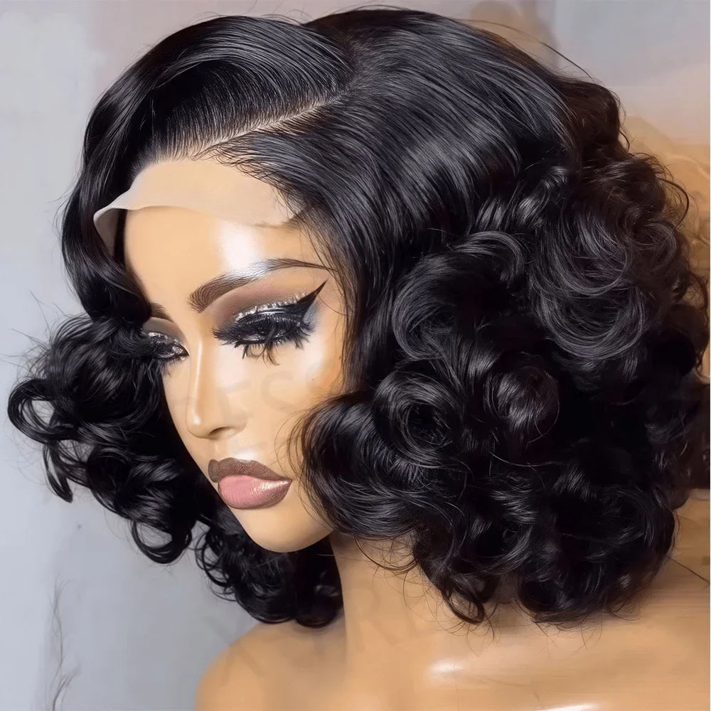 Loose Wave 4x4 Lace Closure Human Hair Wig for Women