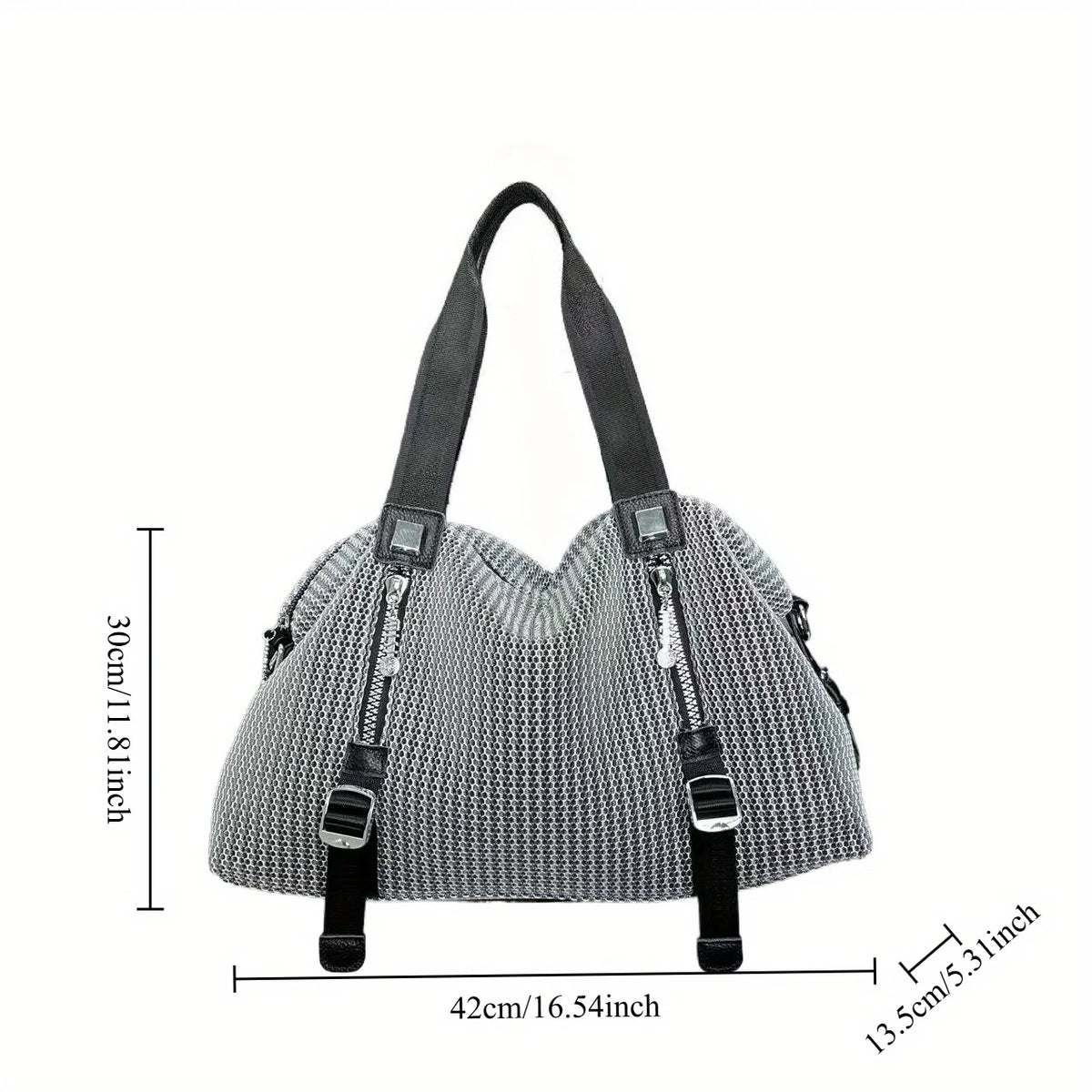 Retro Front Pocket Shoulder Bag