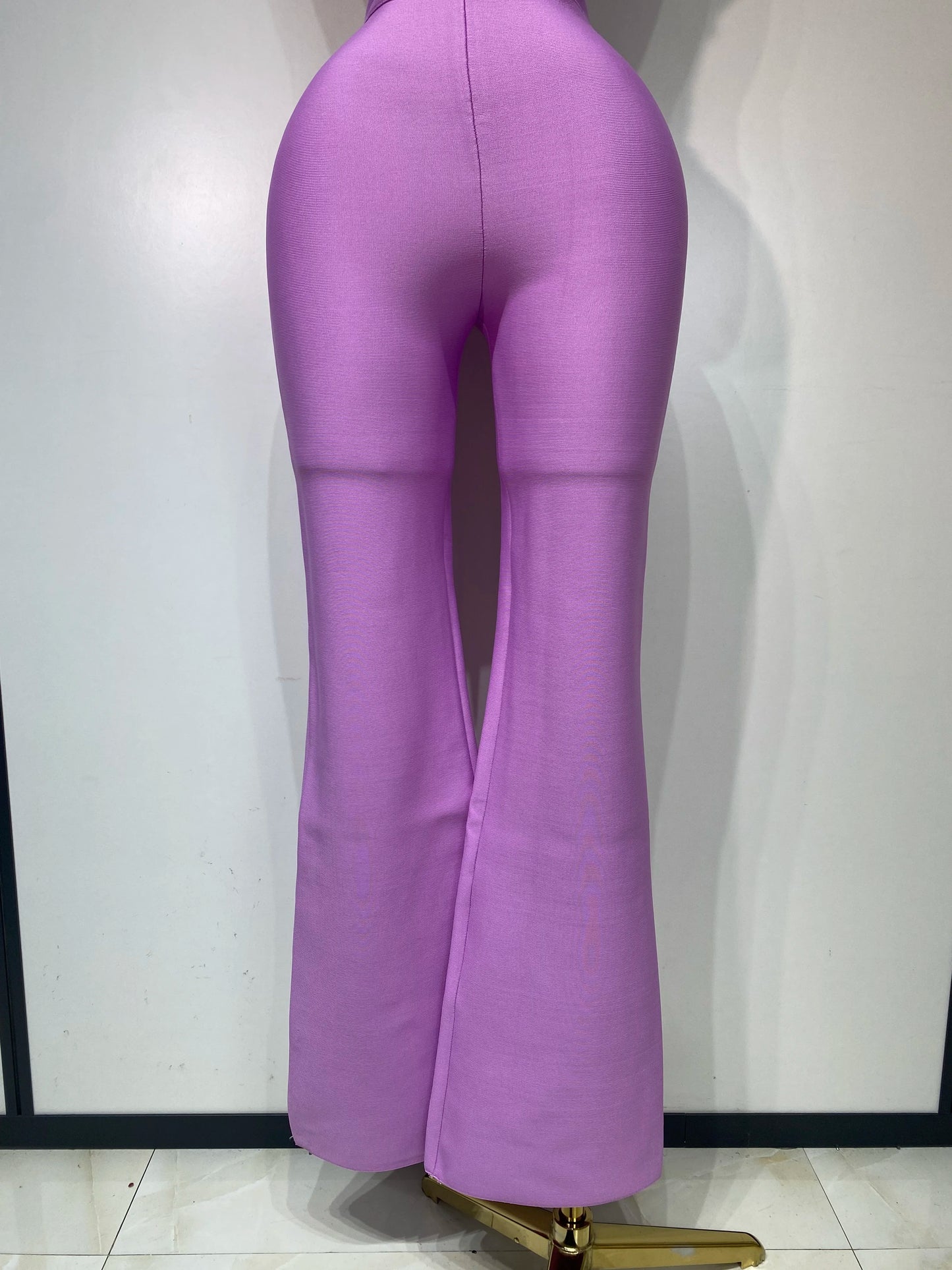 Women Sexy Bandage Crop Top Pant Set Evening Party Club Luxury Birthday High Street Fashion Elegant Luxury Birthday Outfit ﻿