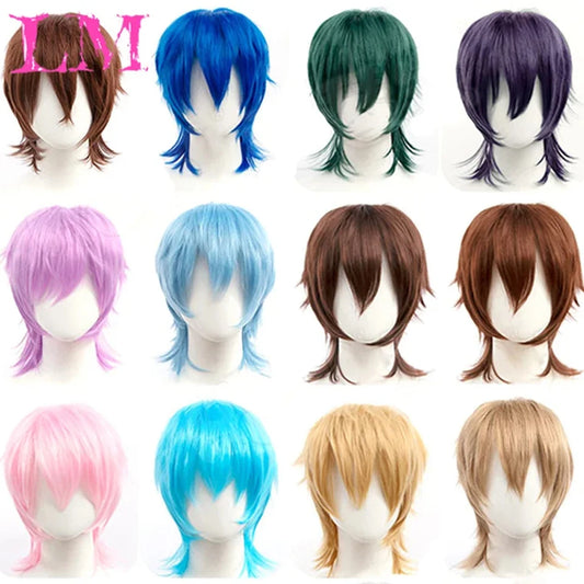 Choppy Wolf Cut Bangs Heat Resistant Synthetic Wig for Women