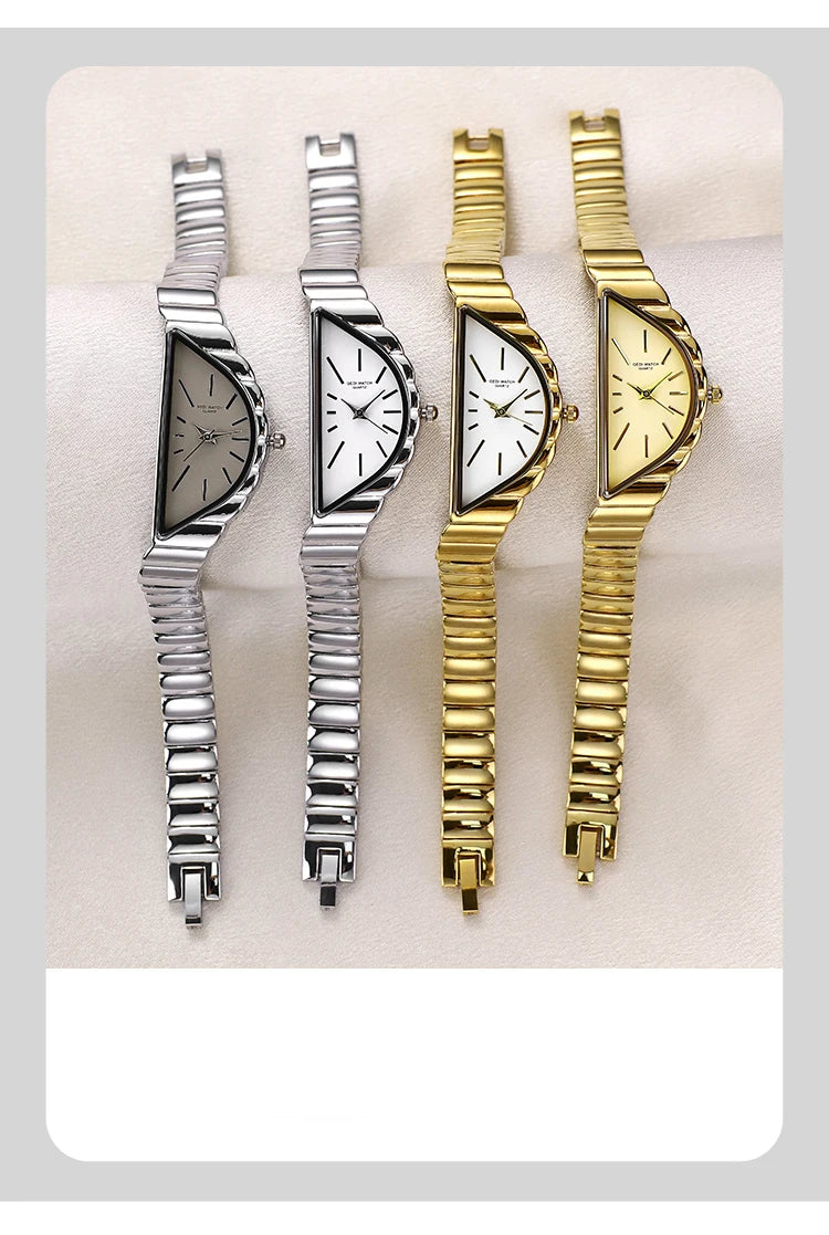 Vintage Irregular Case Quartz Watch
