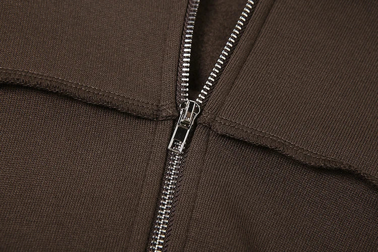 Cozy Woolen Hooded Pantsuit