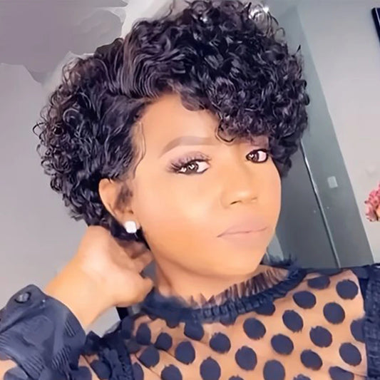 Brazilian Deep Wave Lace Front Human Hair Wig for Women