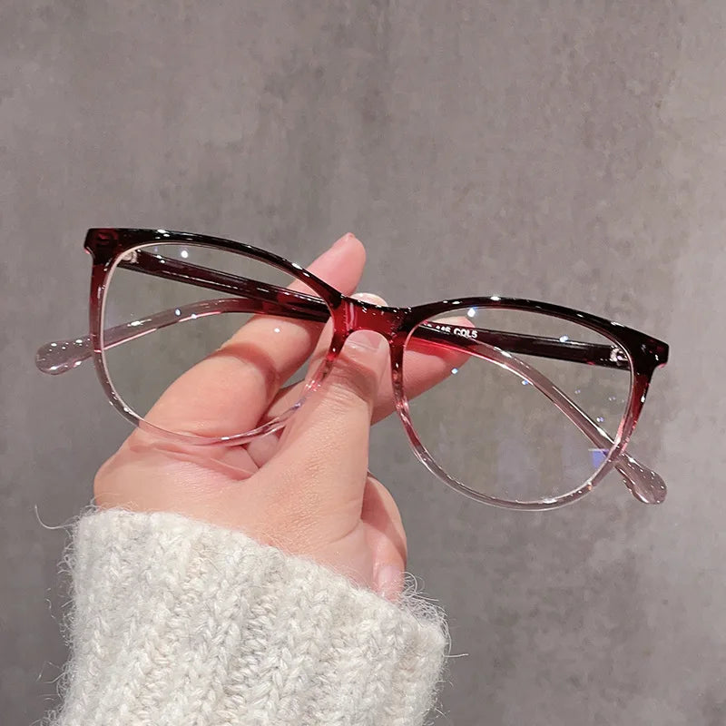 Ultralight Cat Eye Anti Blue Light Reading Glasses For Women
