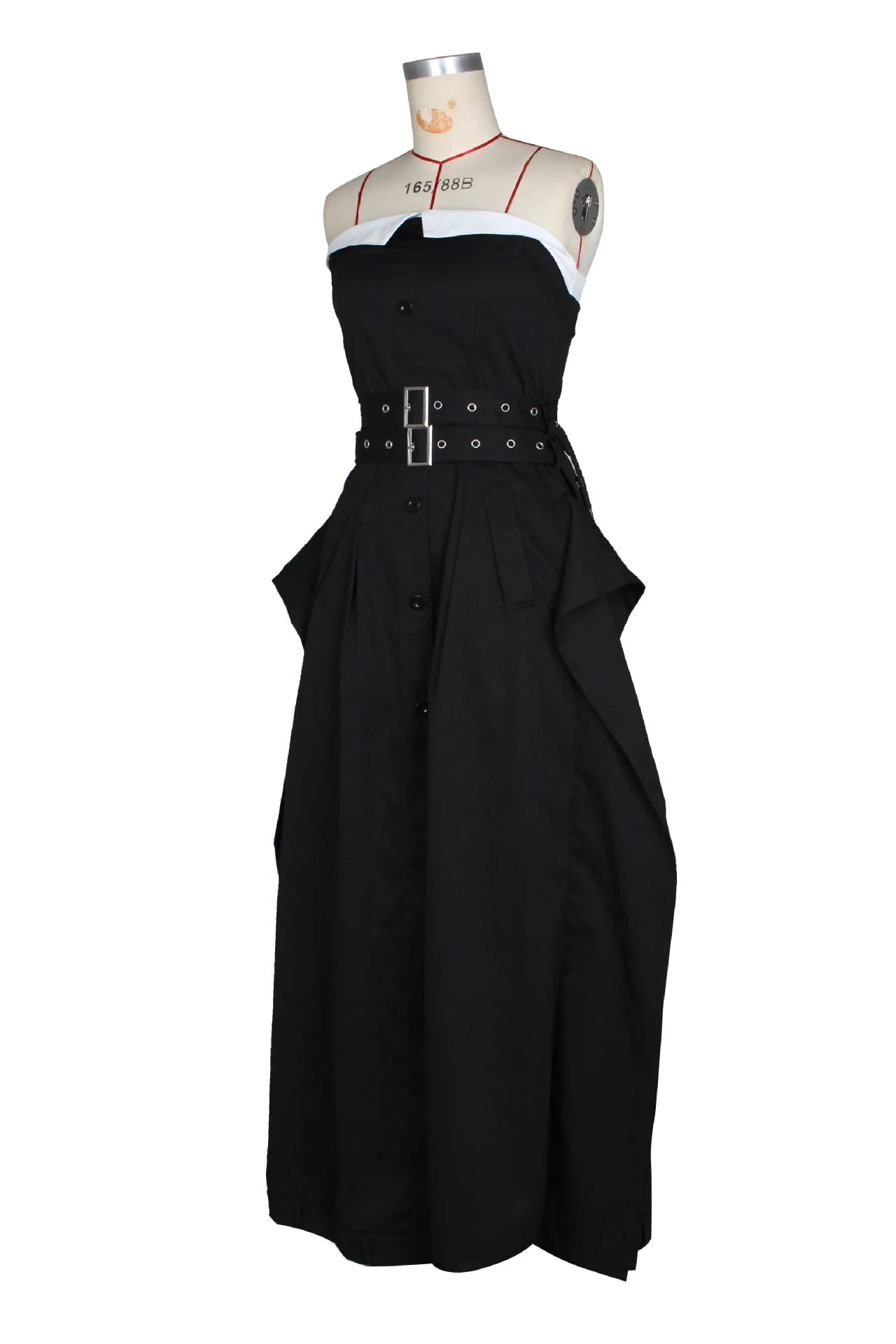 FAGADOER Autumn New Fashion Bodycon Dresses for Women Single Breasted Sleeveless Backless Dress Female Streetwear Vestidos 2025