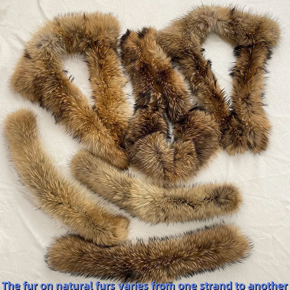 Detachable Fox Fur Collar Down Coat