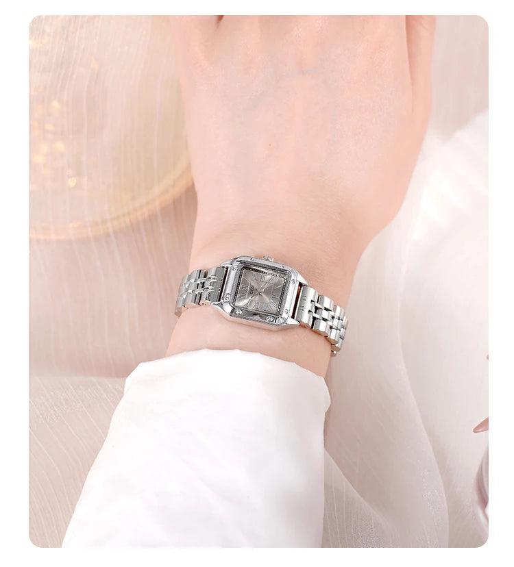Vintage Square Quartz Women's Watch