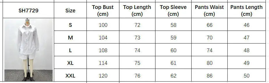 Casual Turn Down Collar Shirt And Shorts Set for Women