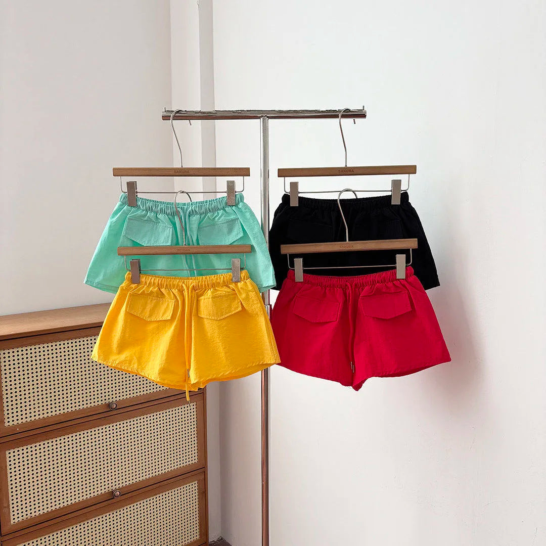 Lightweight Casual Loose Drawstring Shorts For Women