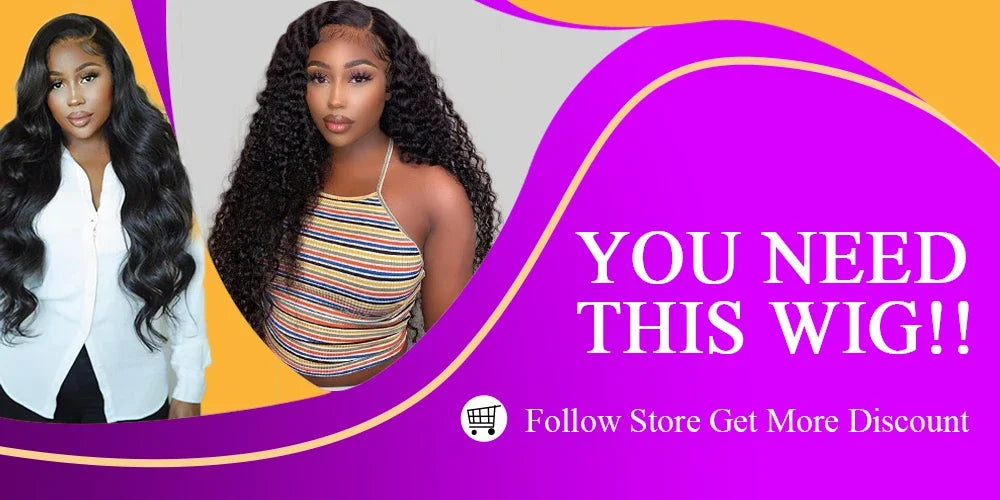Deep Wave Brazilian Lace Front Human Hair Wig For Women