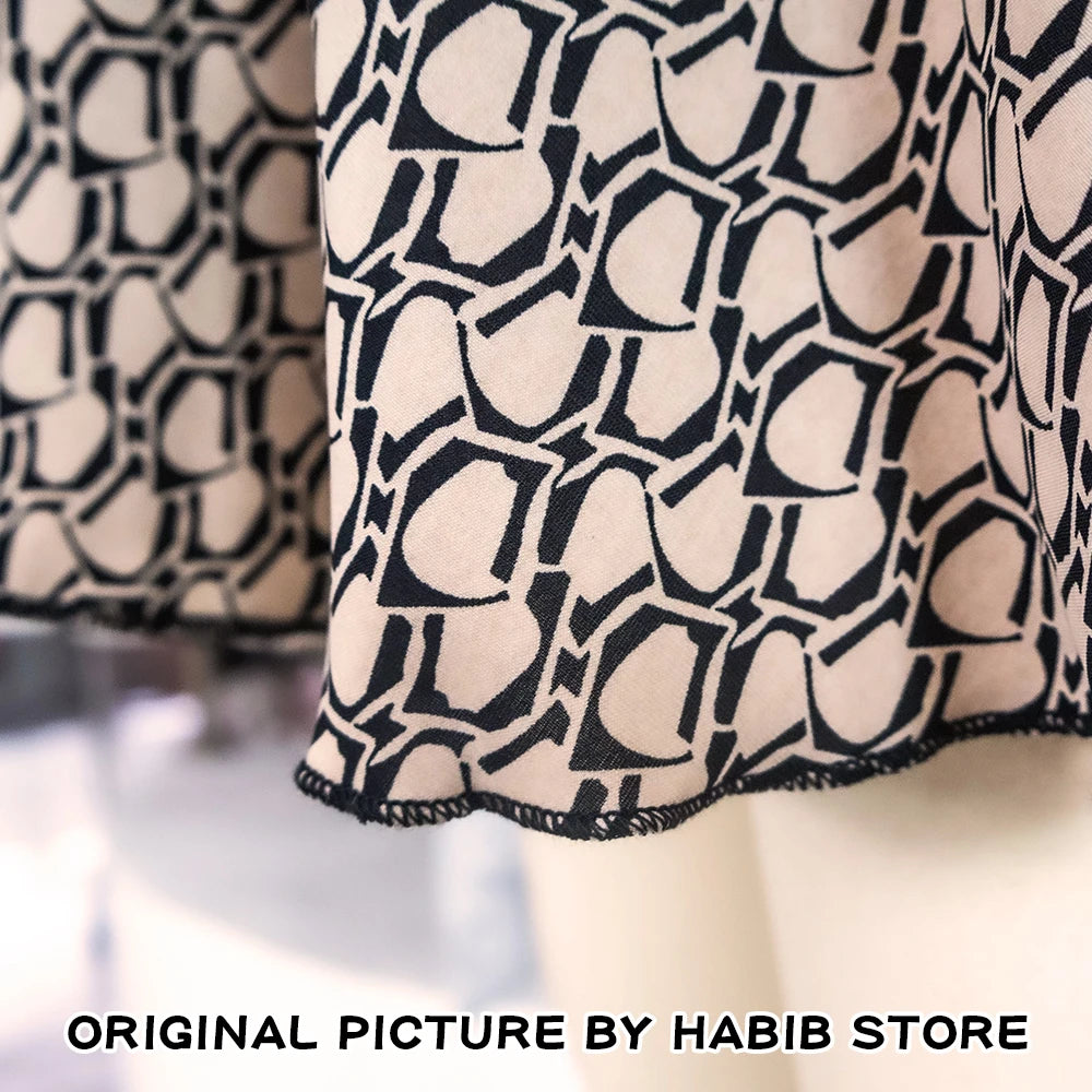 Ruffled Bow Knit Mini Dress Women's Summer Paisley  Print Contrast Cardigan Lace-Up Elegant Dress Female Knitwear Bandage Dress