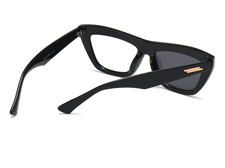 Clear Green Reading Glasses With Gold Stripe Frame for Women