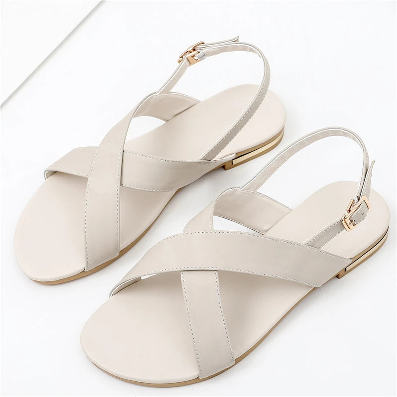 Breathable Genuine Leather Sandals