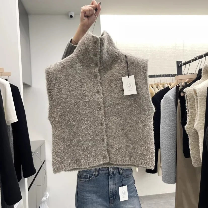 Korean Casual Cardigan Vest