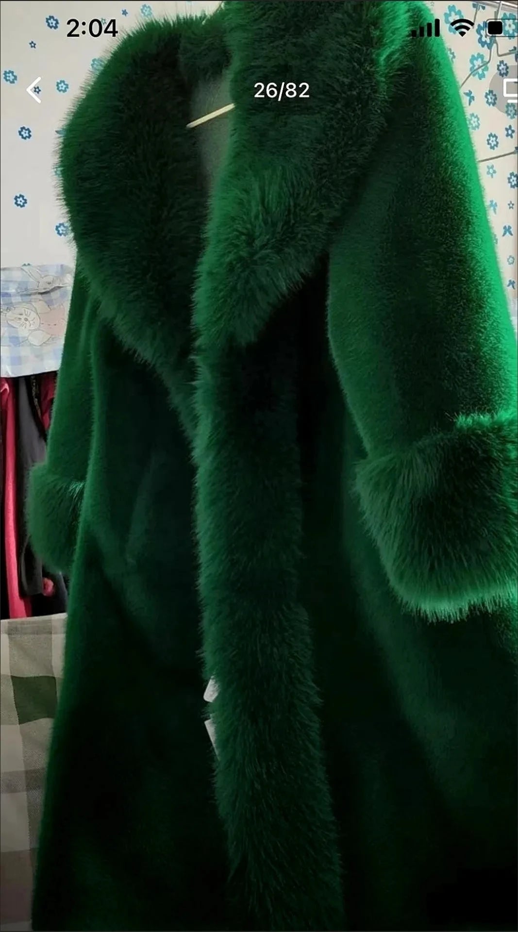 Faux Fur Coat for Women,Covered Button Jacket,Turn-down Collar Oversize,Thicken Warm,Female Clothes,New,Winter,2026