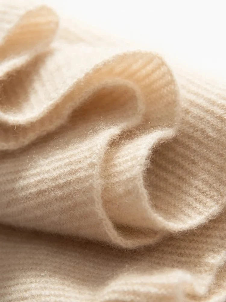 CHICUU Spring Summer Women 100% Cashmere Cape Thin Hollow Grace Chinese Style Shawls Cashmere Knitwear Sweater Wraps Luxury Top