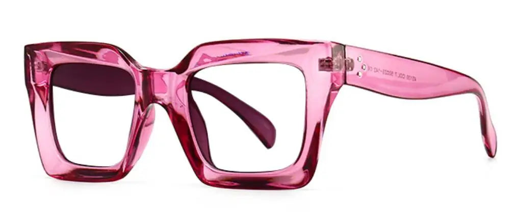 Vintage Square Blue Light Reading Glasses for Women