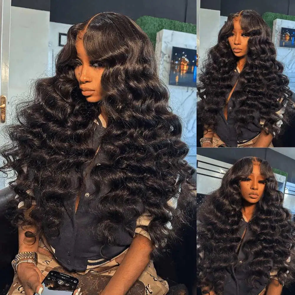 Deep Wave Lace Front Human Hair Wig