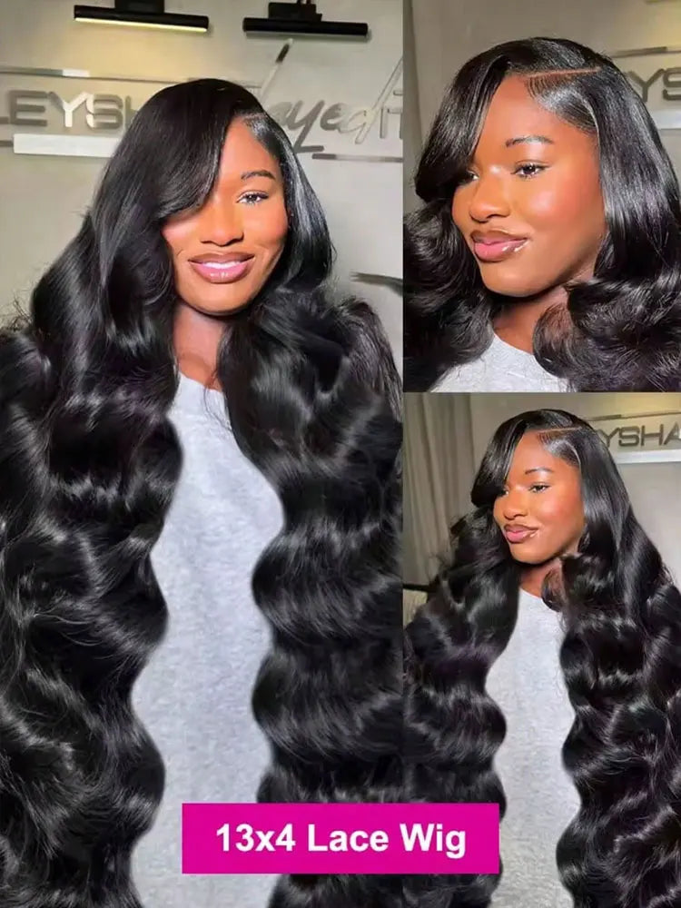 Preplucked Body Wave Lace Front Human Hair Wig For Women