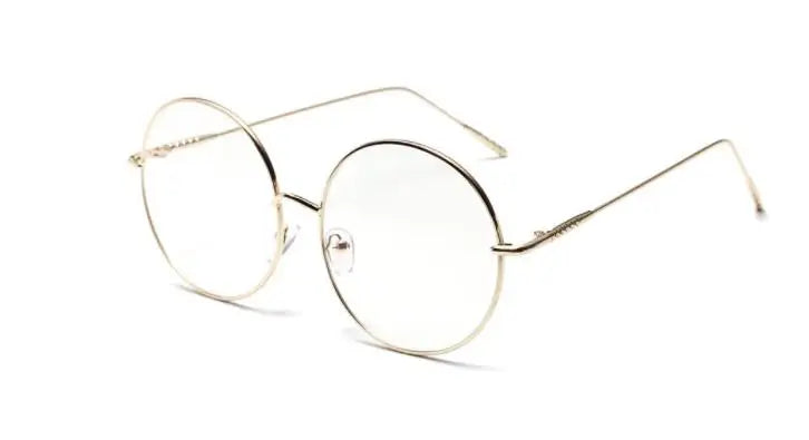 Blue Light Blocking Round Reading Glasses for Women