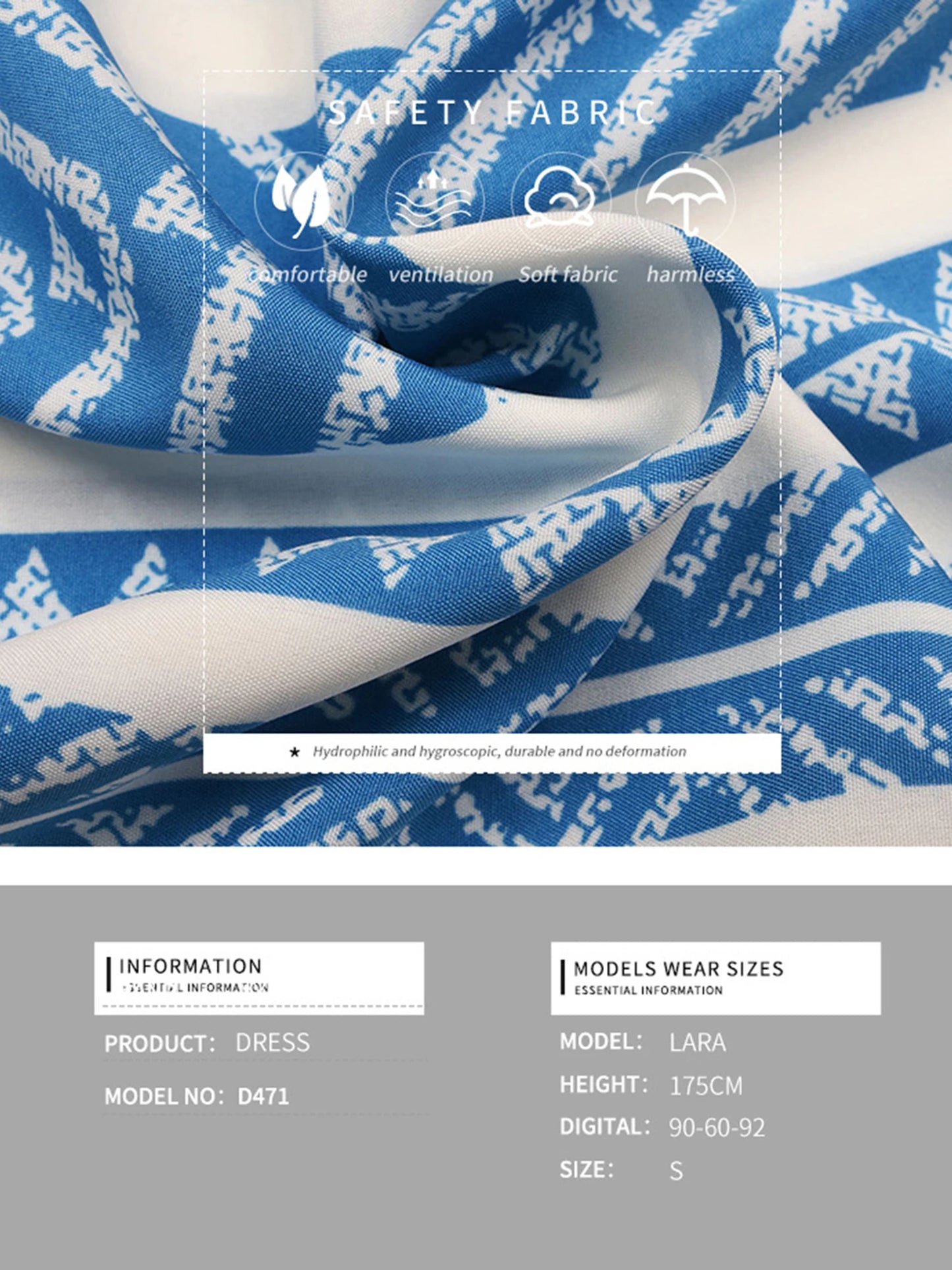 Women Summer Sleeveless Dress Casual Geometric Print Button V-Neck Party Dress for Beach Club Streetwear