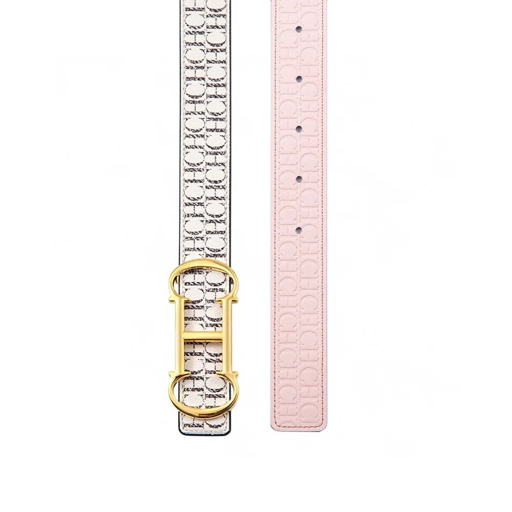 Adjustable Casual PU Waist Belt With Gift Box for Women
