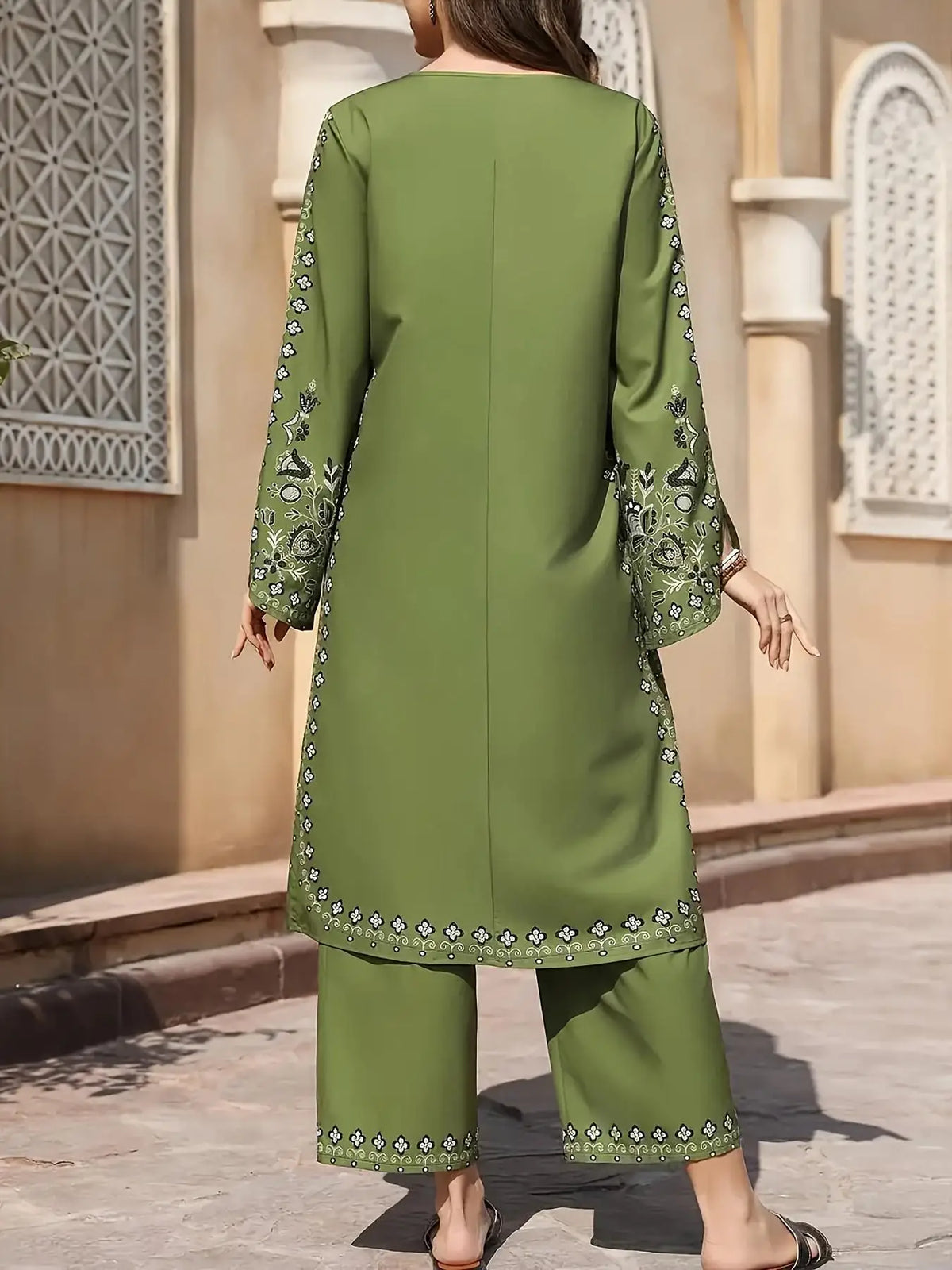 Boho Printed Salwar Suit Set