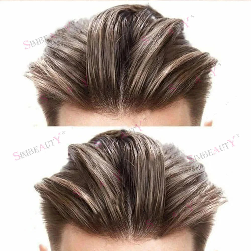 Natural Wave Thin Skin Base Human Hairpiece for Women